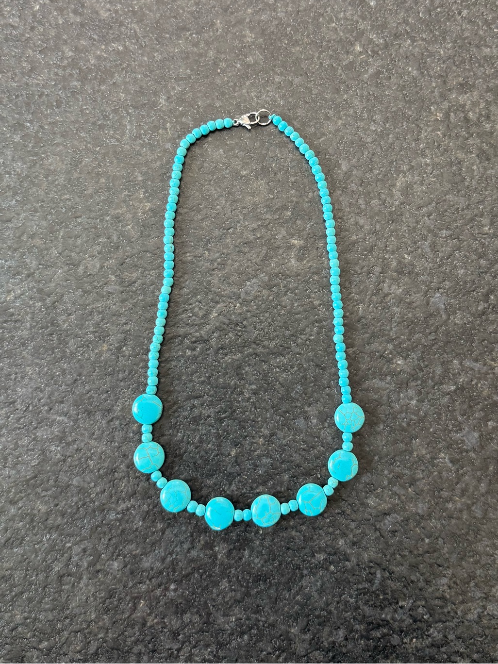Nwot Tuckernuck Turquoise Coin Necklace